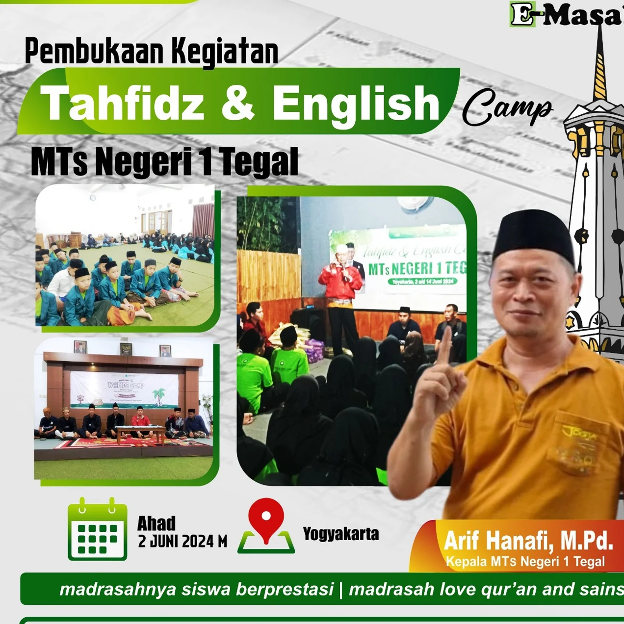 Pembukaan Tahfidz dan Sains Camp